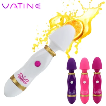 VATINE 12 Hızları Silikon AV Çubuk Vibratör Sihirli Çubuk AV Sopa bayanlara Seks Oyuncakları Yetişkin Ürünleri Klitoris Teşvik Vibratör