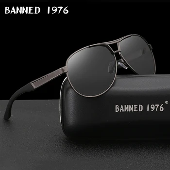 YASAKLI Serin erkek Polarize Güneş Gözlüğü marka yeni gafas erkek sürüş güneş gözlüğü klasik gözlük Oculos orijinal kutusu ıle