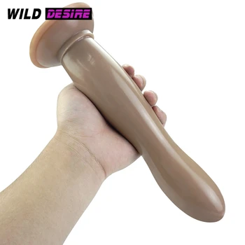 Yeni Anal Plug Yumuşak Yapay Penis Butt Plug Arka Bahçesinde Penis Seks Oyuncakları Erkekler Kadınlar için 18 Zevk masaj aleti Çiftler için Erotik Ürünler