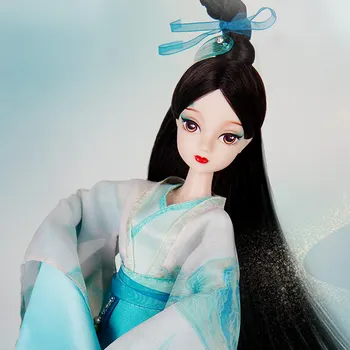 Yeni varış Çin prenses bebek # 9131 geleneksel giyim