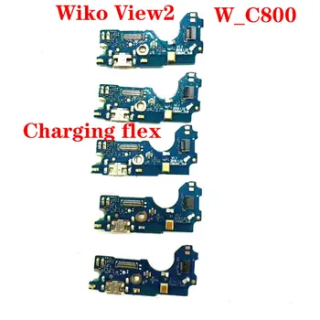 YENİ USB Şarj Şarj Portu dock konektör esnek kablo kurulu Wiko View2 W_C800 Görünüm Max W_P200, W_P200CM