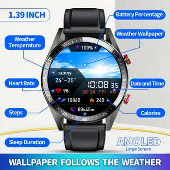 Z18 Tam Ekran Dokunmatik akıllı saat Her Zaman Ekran Zaman Bluetooth Çağrı Yerel Müzik Smartwatch Huawei Xiaomi Telefonu İçin