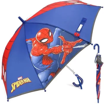 Çocuk şemsiyesi Erkek Çocuklar için Örümcek Adam çocuk şemsiyesi Karikatür Uzun Saplı plaj şemsiyesi Şemsiye Yağmur Kadınlar