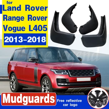 Ön + Arka Çamur Flaps Çamurluklar Splash Guard Çamurluk Çamurluk Fit Land Rover Range Rover Vogue İçin L405 2013-2018 Aksesuarları